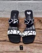 TIFFI - Prachtige leren muiltjes maat 37 - Nieuw €165, Pumps, Zwart, TIFFI, Nieuw