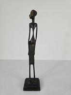 Beeld man, brons, Ashanti Ghana Burkina Faso midden 20e eeuw, Antiek en Kunst, Kunst | Beelden en Houtsnijwerken, Ophalen of Verzenden