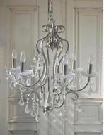 Hanglampen riviera maison kroonluchters, Ophalen, Zo goed als nieuw, Glas, Minder dan 50 cm