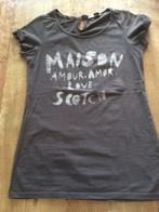 Maison Scotch shirt maat 1, Ophalen of Verzenden, Bruin, Zo goed als nieuw, Maat 36 (S)