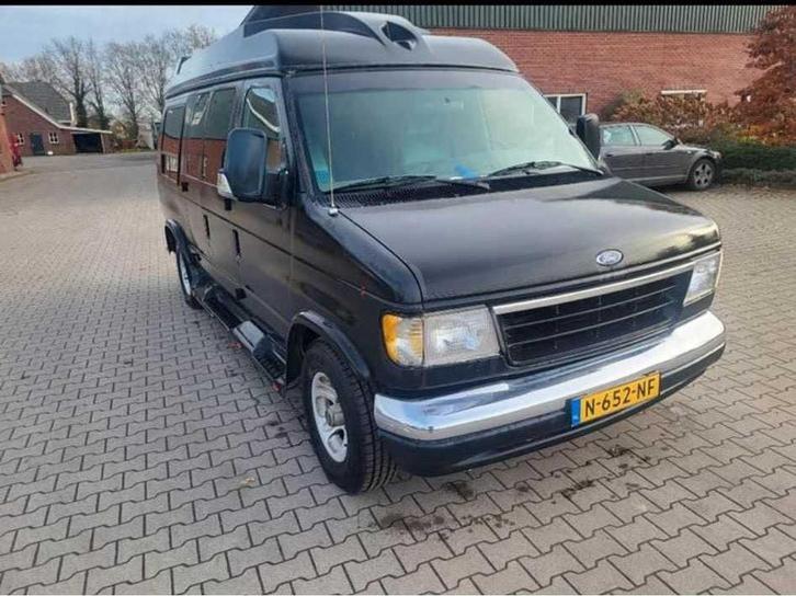 ford - 1993 - Econoline - 150 Camper - Personenauto, Caravans en Kamperen, Campers, Bedrijf, Ford, Overige brandstoffen, Automaat