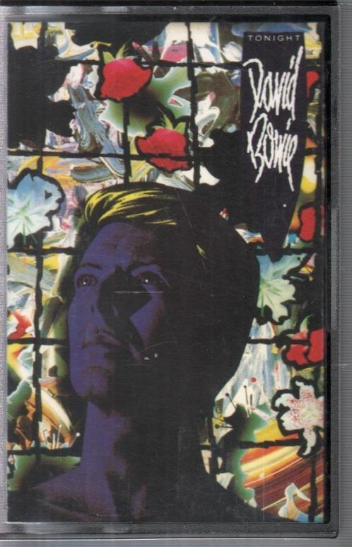 David Bowie muziek cassette Tonight dolby system, Cd's en Dvd's, Cassettebandjes, Gebruikt, Origineel, Pop, 1 bandje, Ophalen of Verzenden