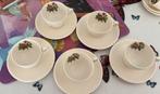 Wedgwood Moss Rose thee-/koffiekopjes 5 st, Ophalen of Verzenden