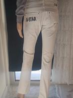 De conditie is G-STAR maat 38 witte jeans soepel origineel.e, Kleding | Dames, Broeken en Pantalons, Lang, Maat 38/40 (M), Ophalen of Verzenden