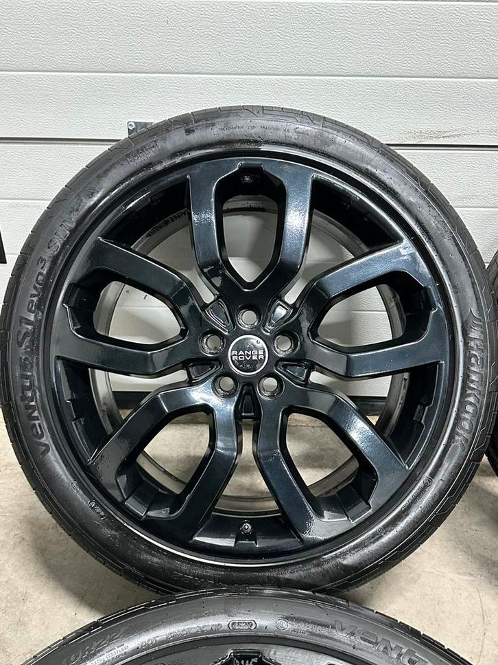 22” INCH RANGE ROVER SPORT VOGUE VELGEN ORIGINEEL SVR 5X120, Auto-onderdelen, Banden en Velgen, Banden en Velgen, Zomerbanden