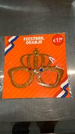 Partij Feestbril Oranje, Hobby en Vrije tijd, Feestartikelen, ., Nieuw, Ophalen of Verzenden, .