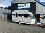 HOBBY On Tour 390 SF ’25 (Vastbed, Treinzit), Caravans en Kamperen, Caravans, Vast bed, Hobby, Bedrijf, 5 tot 6 meter
