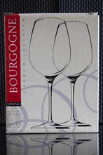 10 kristallen rode wijnglazen van AH, model Bourgogne, Ophalen, Glas of Glazen, Overige stijlen, Glas