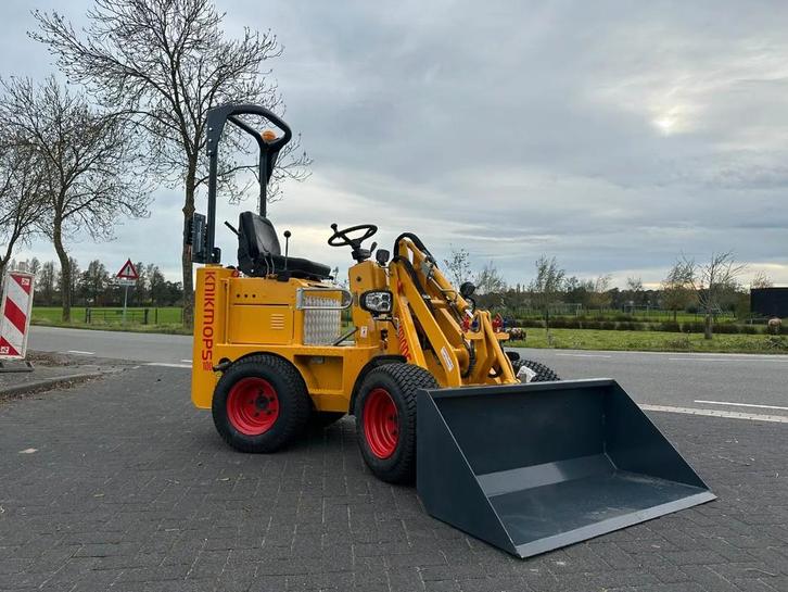 Knikmops 100 | Bouwjaar 2018 | 1627 uur, Zakelijke goederen, Machines en Bouw | Kranen en Graafmachines, Wiellader of Shovel