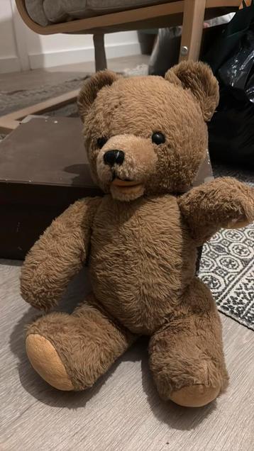 Vintage Teddybeer, 70 jaar, draaibare gewrichten beschikbaar voor biedingen