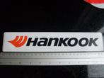 grote sticker hankook logo wit autobanden banden tires, Verzamelen, Stickers, Merk, Zo goed als nieuw, Verzenden
