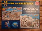 Jan van Haasteren Puzzel - 2x1000 stukjes, Ophalen of Verzenden, 500 t/m 1500 stukjes, Zo goed als nieuw, Legpuzzel