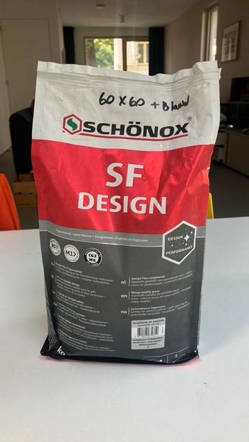 Schönox SF design voegenmortel zilvergrijs 5kg beschikbaar voor biedingen