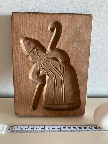 Houten Speculaasplank Sinterklaas beschikbaar voor biedingen