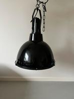 Industriele lamp zwart, Huis en Inrichting, Lampen | Hanglampen, Ophalen, Zo goed als nieuw, Metaal, 50 tot 75 cm