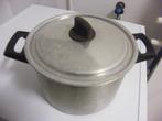 aluminium kookpan, Kookpan of Snelkookpan, Gebruikt, Keramische plaat, Aluminium