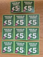 DAGJE uit voucher - Plus, Hobby en Vrije tijd, Spaarzegeltjes, Ophalen of Verzenden, Winkel, Super of Benzinepomp, Zegels, Bonnen of Punten