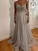 Abiye Jurk XS, Kleding | Dames, Jurken, Ophalen of Verzenden, Nieuw, Maat 34 (XS) of kleiner, Grijs