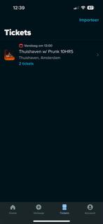 2 kaarten prunk 10 hrs, Tickets en Kaartjes, Twee personen, Oktober