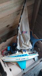 Nikko zeilboot radiografisch bestuurbare boot Volans 19040, Ophalen of Verzenden, Gebruikt, Overige merken