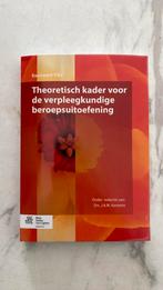 Theoretisch kader verpleegkundige beroepsuitoefening, Boeken, Studieboeken en Cursussen, Ophalen of Verzenden, Zo goed als nieuw