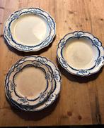 Wedgewood Grass Edge 9 borden, Antiek en Kunst, Antiek | Servies los, Ophalen
