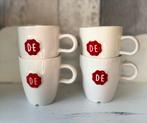 4 Douwe Egberts lungo kopjes, Ophalen of Verzenden, Gebruikt, Overige stijlen, Kop(pen) en/of Schotel(s)
