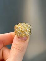 18KT Goud - Piet piet ring - 0.50ct Diamanten - Ring