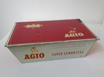oud sigarenblik van Agio - Super Senoritas, Verzamelen, Ophalen of Verzenden, Gebruikt, Overige, Overige merken