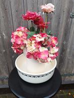 Antiek Lampetkan stel Waskom en Lampetkan, Antiek en Kunst, Curiosa en Brocante, Ophalen of Verzenden