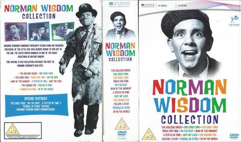 Norman Wisdom Collection 12DVD box met Originele Engelse 12D, Cd's en Dvd's, Dvd's | Klassiekers, Zo goed als nieuw, Komedie, 1980 tot heden