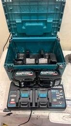 Makita duolader + 2x5ah acccu 40V set