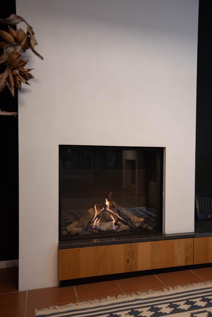 DRU Matrix aardgas kachel Eco 75 Ecowave, Huis en Inrichting, Kachels, Nieuw, Inbouw, Gaskachel, Gas, Ophalen