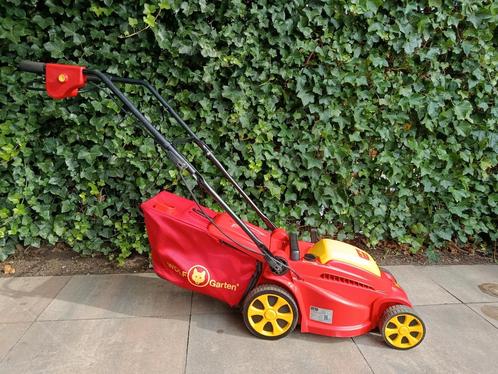 Wolf Garten A 340 E Grasmaaier - Elektrisch, Tuin en Terras, Grasmaaiers, Gebruikt, Elektrische grasmaaier, 30 t/m 39 cm, Cirkelmaaier