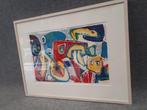 Litho Frits Droog 83x63 cm, Antiek en Kunst, Ophalen