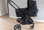 Kinderwagen met reiswieg, voetenzak & regenzak voor maar €80, Gebruikt, Ophalen of Verzenden, Verstelbare duwstang, Kinderwagen