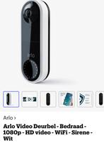 Arlo security videodeurbel bedraad - 2 jaar!, Huis en Inrichting, Deurbellen, Ophalen of Verzenden, Ingebouwde camera, Zo goed als nieuw