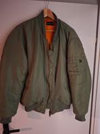 Originele jaren 90 Bomberjas Groen, Mil-Com, Overige maten, Ophalen of Verzenden, Gedragen