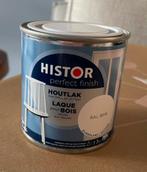 Potje Histor houtlak, Doe-het-zelf en Verbouw, Verf, Beits en Lak, Wit, Ophalen of Verzenden, Zo goed als nieuw, Lak
