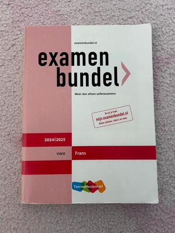 Frans vwo examenbundel 2024/2025 beschikbaar voor biedingen