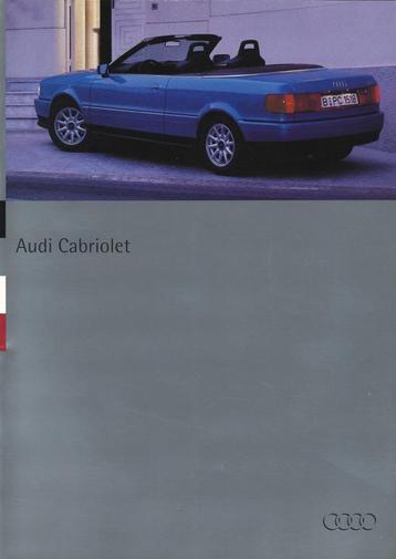 Brochure Audi Cabriolet 1994 beschikbaar voor biedingen