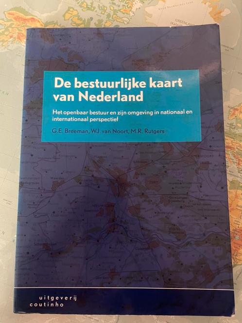 Wim van Noort - De bestuurlijke kaart van Nederland, Boeken, Wetenschap, Sociale wetenschap, Ophalen of Verzenden