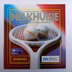 Oude sticker.   Melkhuisje Hilversum.    TENNIS.   1986., Verzamelen, Ophalen of Verzenden, Zo goed als nieuw, Overige typen