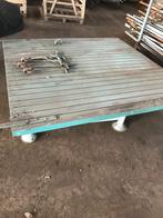 houten schuurdeur ca 212 x 202, Ophalen, Gebruikt, 120 cm of meer, Buitendeur