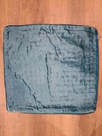 Kussenhoes fluweel aqua, Verzenden, Zo goed als nieuw, Blauw, Vierkant