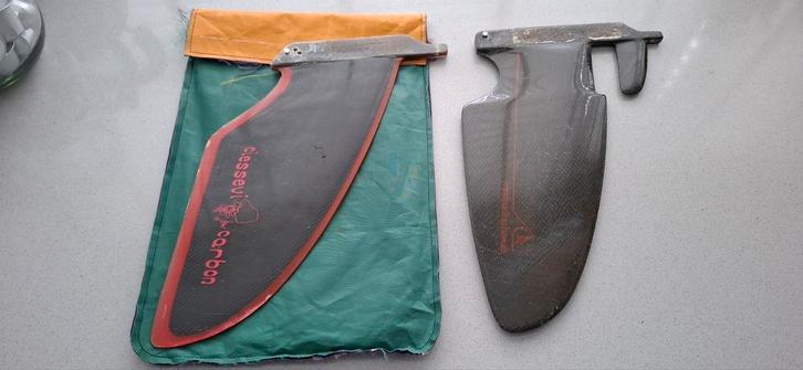 2x carbon vin US box 29cm, Watersport en Boten, Windsurfen, Gebruikt, Overige typen, Minder dan 5 m², Ophalen of Verzenden