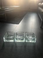 LE CORBUSIER PERRIAND LUMAX RECUIT BOX 3 glas VIDE POCHE set, Ophalen of Verzenden