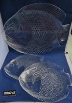 PRACHTIGE VIS SCHALEN * Kristal en Arcoroc Glas *, Huis en Inrichting, Keuken | Servies, Verzenden, Nieuw, Overige stijlen, Glas