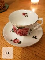 Kop/Schotel, Bone China, Queen Anne, Ophalen of Verzenden