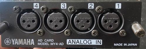 Yamaha MY4-AD, Muziek en Instrumenten, Mengpanelen, Zo goed als nieuw, Ophalen of Verzenden